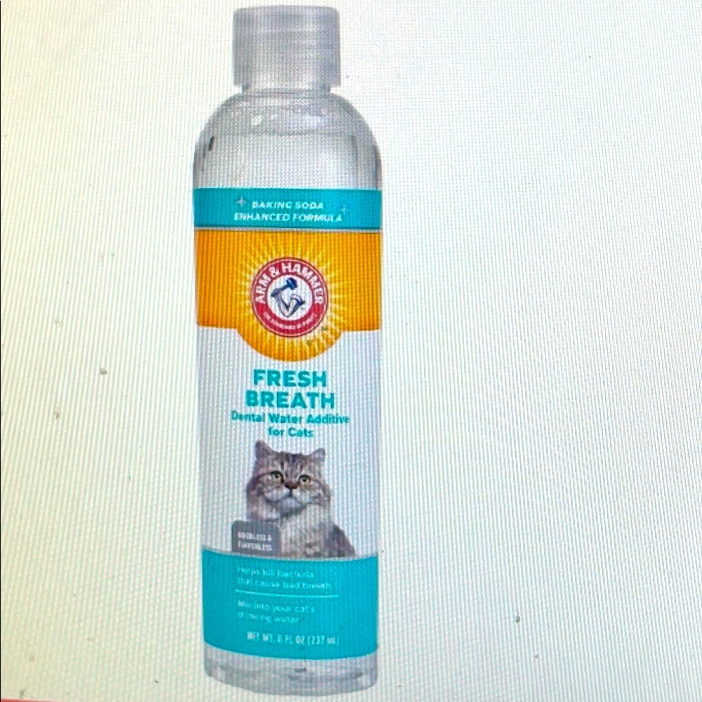 Fresh Breath Dental Water Additive for Cats